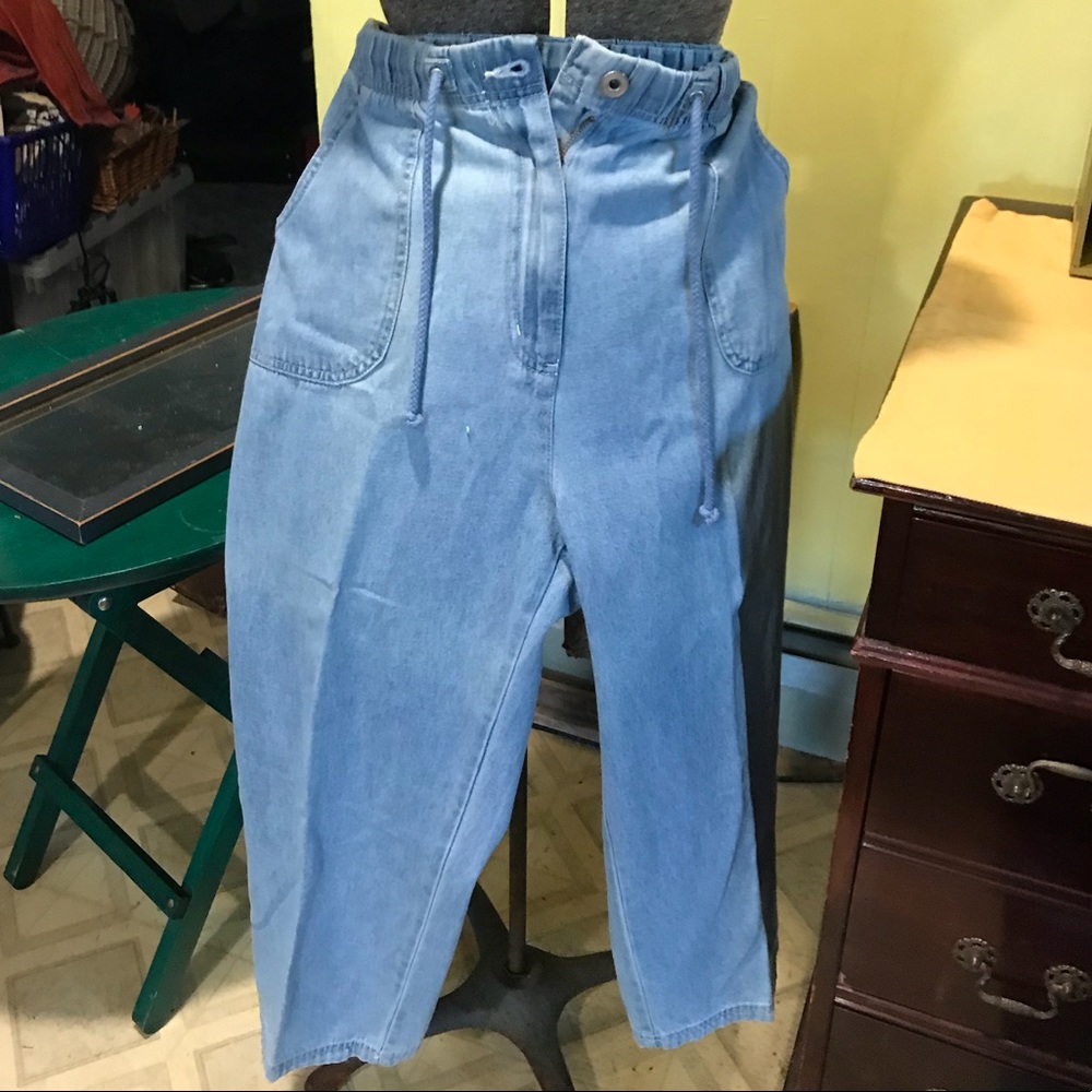 Denim capris, NWOT